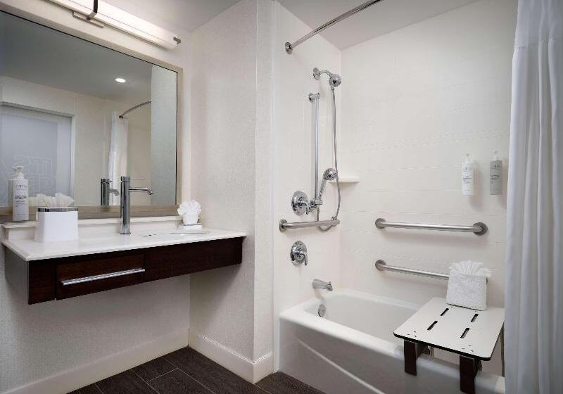 סטודיו סטנדרט, מיטה זוגית, Hampton Inn & Suites Dallas Downtown
