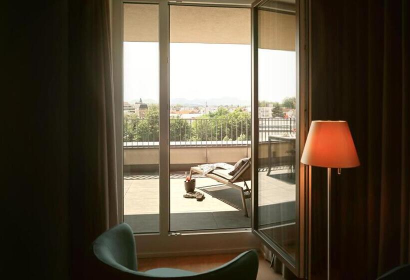Полулюкс Одноместный с Террасой, Maximilians Boutique Hotel Landau