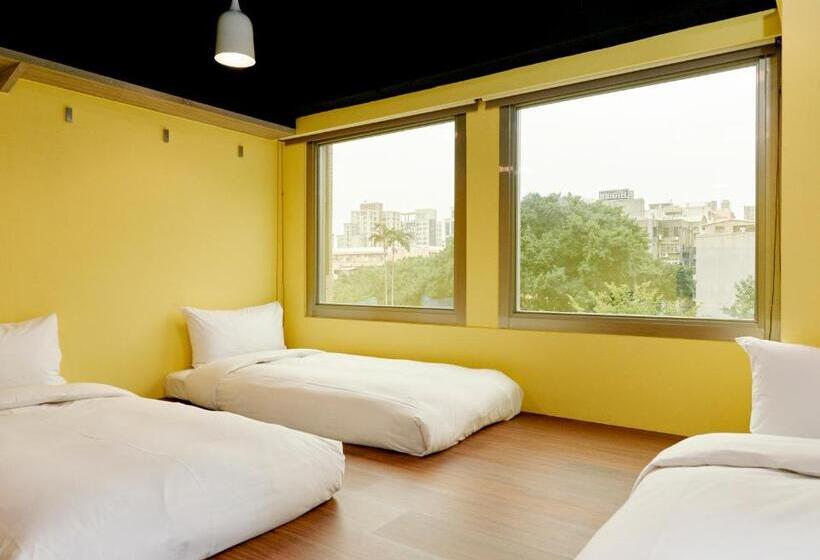 اتاق استاندارد سه نفره, Bon Hotel Taipei