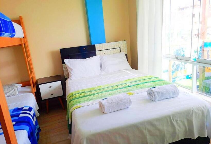 اتاق استاندارد چهار تخته, Hospedaje Welcome Paracas   2 Sucursal