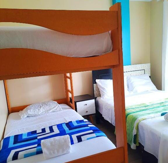 اتاق استاندارد چهار تخته, Hospedaje Welcome Paracas   2 Sucursal