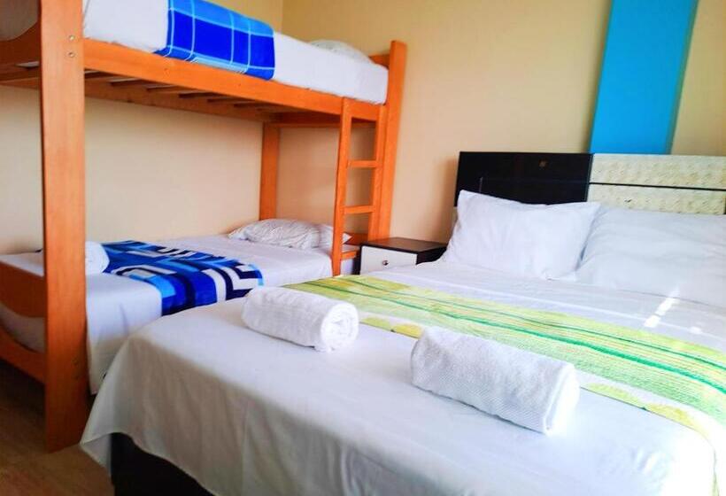 اتاق استاندارد چهار تخته, Hospedaje Welcome Paracas   2 Sucursal