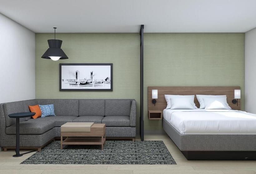 장애인을 위한 킹사이즈 침대 스탠다드 룸, Hyatt House Sacramento Airport   Natomas