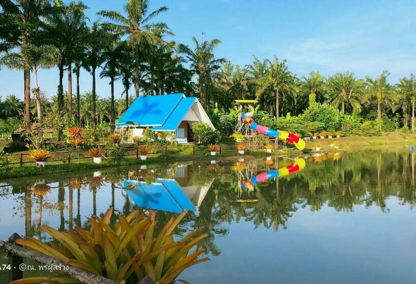 اتاق استاندارد با چشم‌انداز استخر, Phonphusang Utopia Farmstay