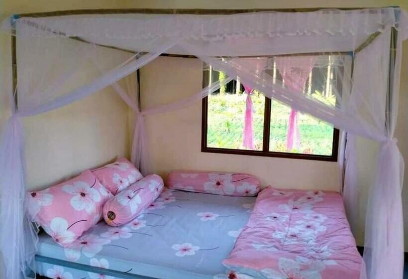 اتاق استاندارد با چشم‌انداز استخر, Phonphusang Utopia Farmstay