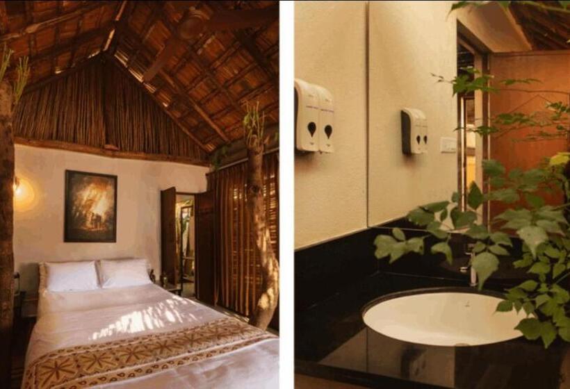 带大床的高级房间, Orchid Tree Wellness Retreat