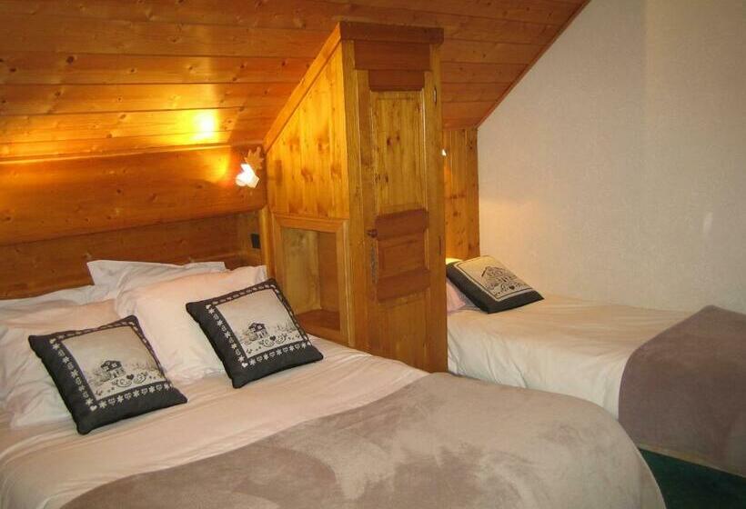 Номер Стандарт Трехместный, Chalet Hotel Régina