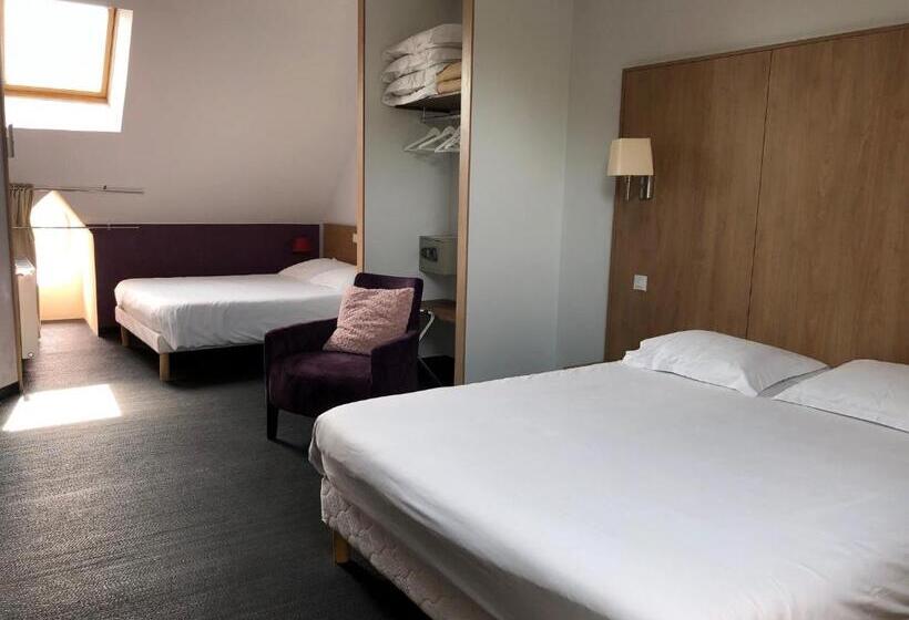 Четырехместный Номер Классик, Logis L Hôtel D Arc