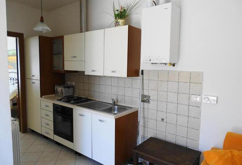 آپارتمان 1 خوابه با چشم‌انداز باغ, Residence Terra Dei Santi Country House