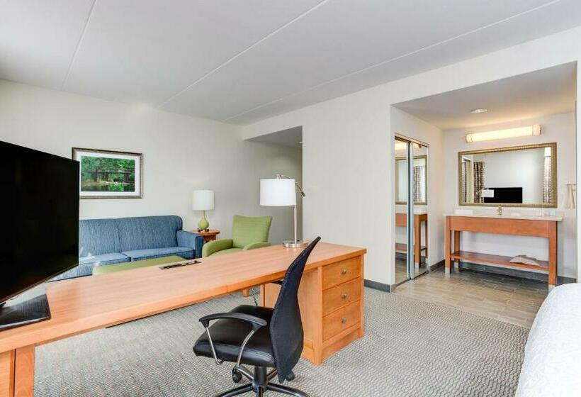스탠다드 스튜디오 킹침대, Hampton Inn & Suites Manchester