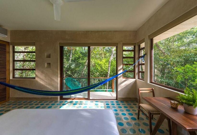 Suíte Deluxe Cama King, Tiki Tiki Tulum