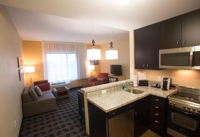 סוויטת 2 חדרי שינה, Towneplace Suites By Marriott Lincoln North