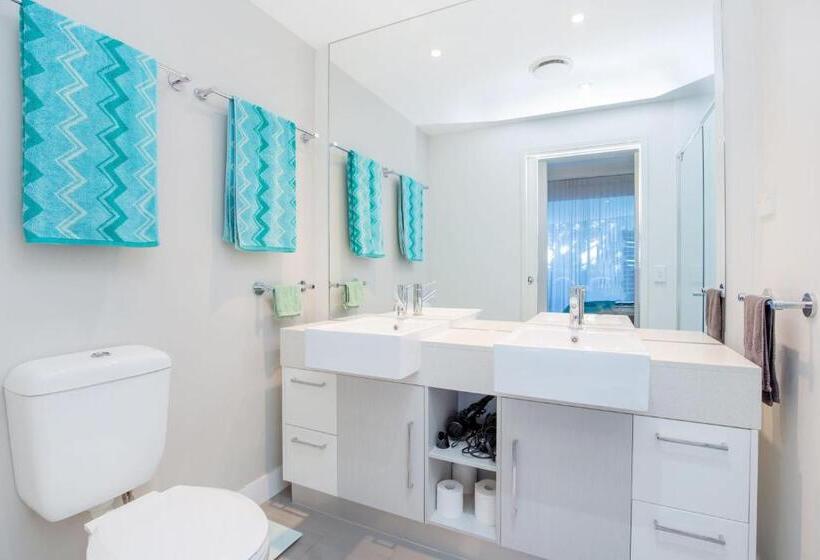 침실 2개 아파트, Silvershore Apartments On The Broadwater