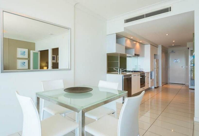 침실 1개 전망 아파트, Silvershore Apartments On The Broadwater