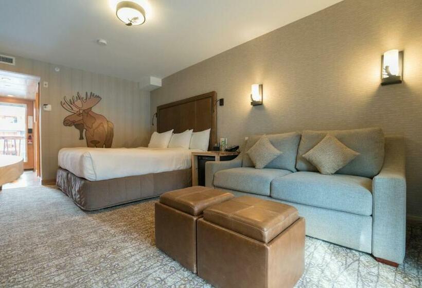 带大床的高级房间, Moose Hotel And Suites