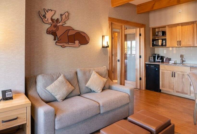 带2个卧室的套房, Moose Hotel And Suites
