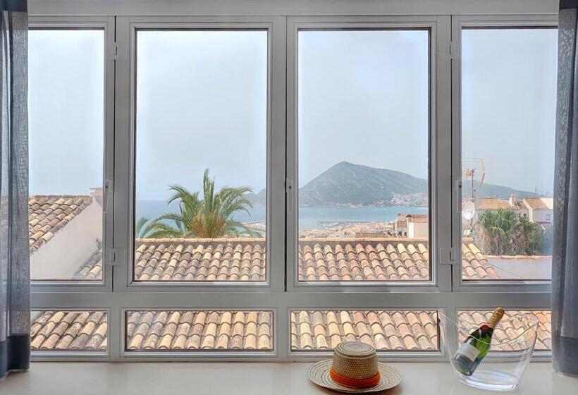 Номер Стандарт Вид на Море, Hostal Perla Blanca Altea