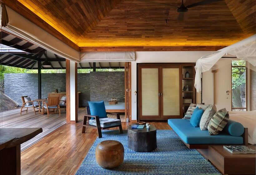 ویلای 1 خوابه با چشم‌انداز دریا, Six Senses Zil Pasyon, Seychelles