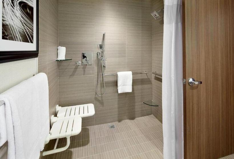Номер Стандарт Кровать Кинг Адаптированный для Инвалидов, Courtyard By Marriott Akron Downtown