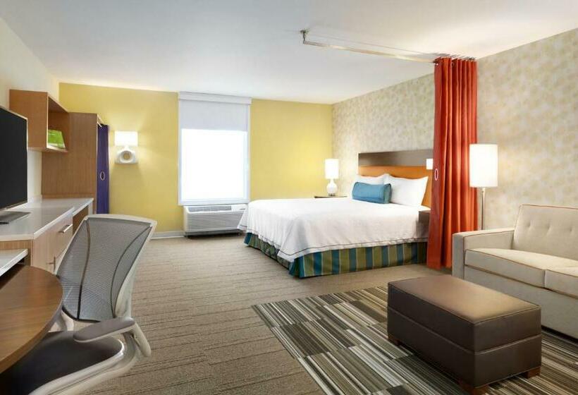 스탠다드 스튜디오 킹침대, Home2 Suites By Hilton Eugene Downtown University Area