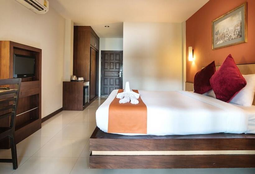 Номер Стандарт Вид на Сад, Chiangkhong Teak Garden Riverfront Onsen Hotel  Sha Extra Plus