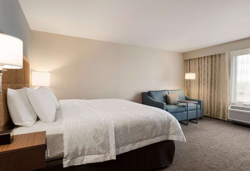 Номер Стандарт Кровать Кинг Адаптированный для Инвалидов, Hampton Inn Lincoln Airport