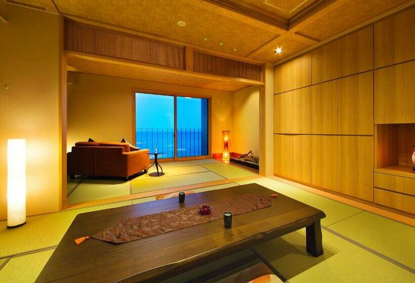 اتاق استاندارد چهارنفره با سرویس بهداشتی مشترک, Himi No Ryoriyado Minshuku Jyoyama