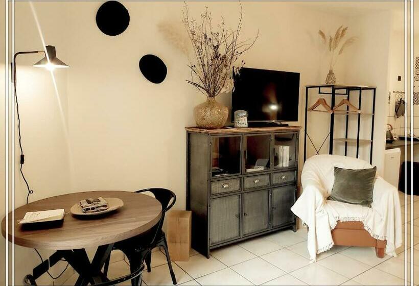 Апартаменты 1 Спальня Нижний Этаж, Appart Hotel Place Des Jolis Rêves