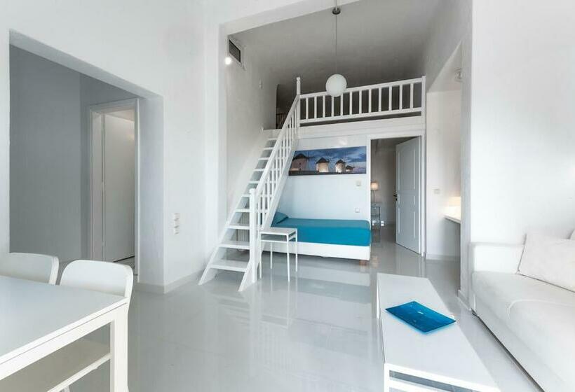 דירת חדר עם טרסה, Adikri Villas & Suites