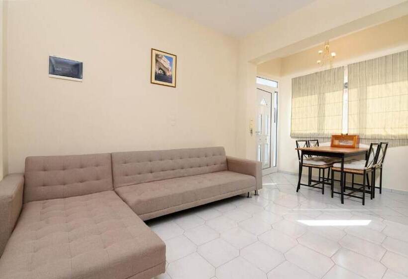 带1个卧室带花园景观的公寓, Anthos Apartments