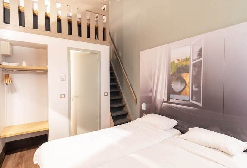 غرفة قياسية رباعية, B&b Hotel Limoges 2