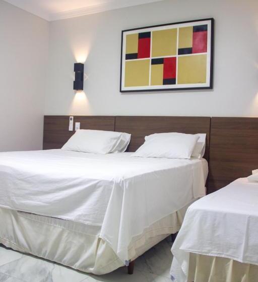 Семейный Номер Deluxe, Firenze Hotel Votuporanga   Próximo Ao Assary Clube De Campo E O Centro De Lazer Do Trabalhador   By