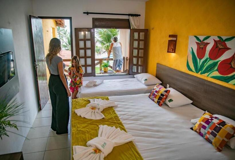 Номер Deluxe Одноместный, Jangadeiro Praia Hotel Resort   Parque Aquático E Pé Na Areia