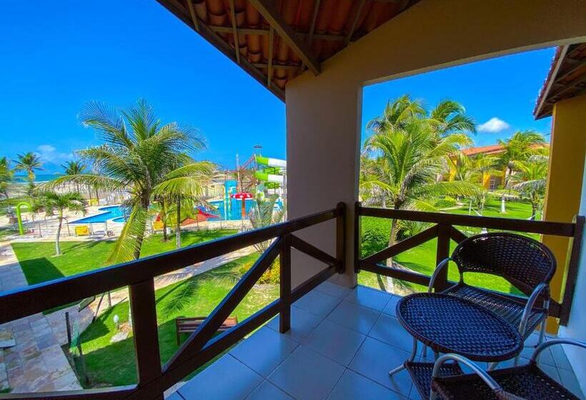 Номер Deluxe Одноместный, Jangadeiro Praia Hotel Resort   Parque Aquático E Pé Na Areia