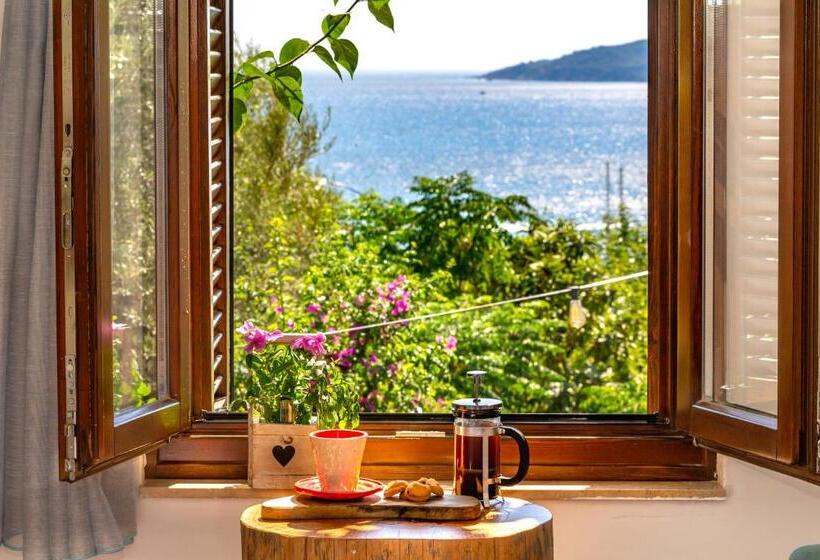 اتاق استاندارد با چشم‌انداز دریا, Old Town Hotel Kalkan