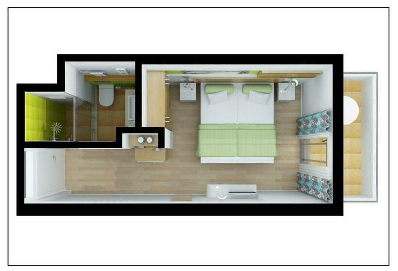 Номер Стандарт Вид на Бассейн, Calimera Side Resort