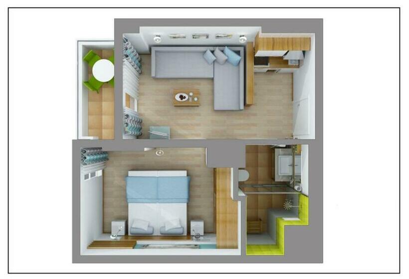 Семейный Номер Вид на Сад, Calimera Side Resort