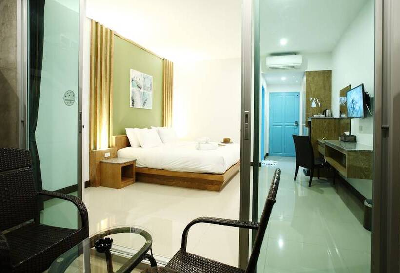 اتاق استاندارد با چشم‌انداز باغ, The Malika Hotel   Sha Extra Plus