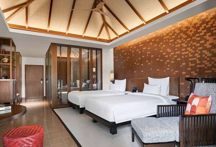 디럭스 룸 가든 전망, Pullman Luang Prabang