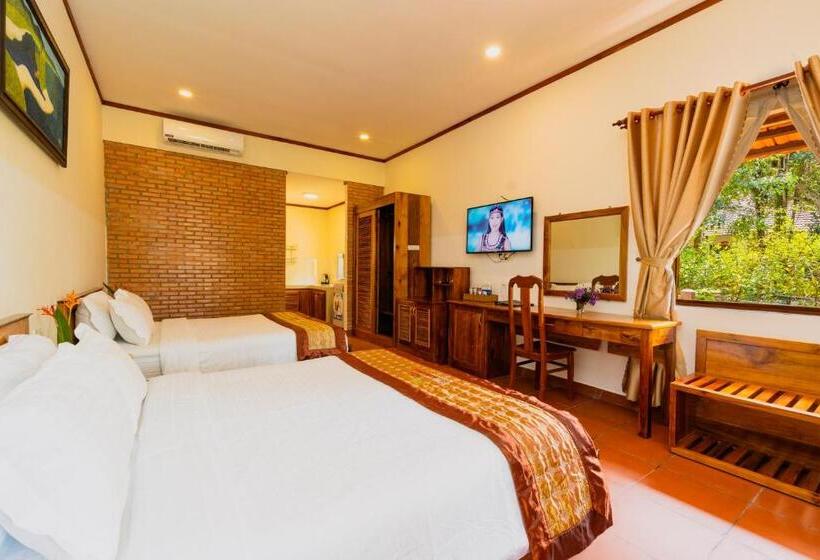اتاق خانوادگی با چشم‌انداز باغ, The Garden House Phu Quoc Resort