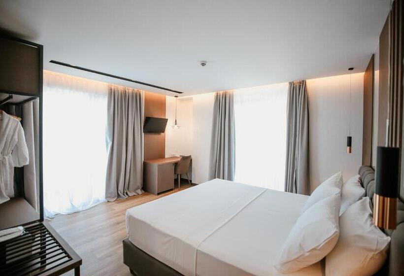 디럭스 테라스 룸 바다 전망, Klajdi Resort & Spa