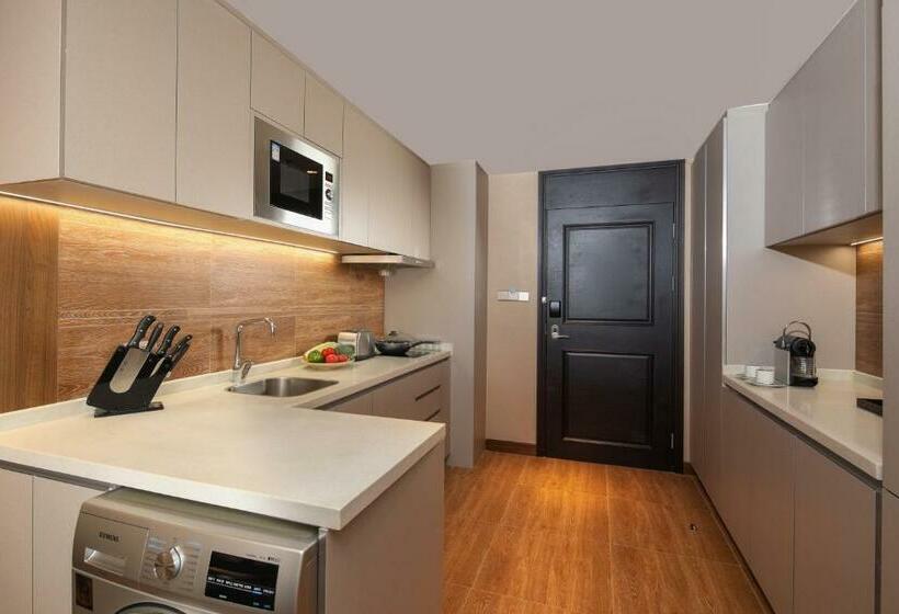 آپارتمان دلوکس 3 خوابه, Rocase Boutique Hotel Wuxi