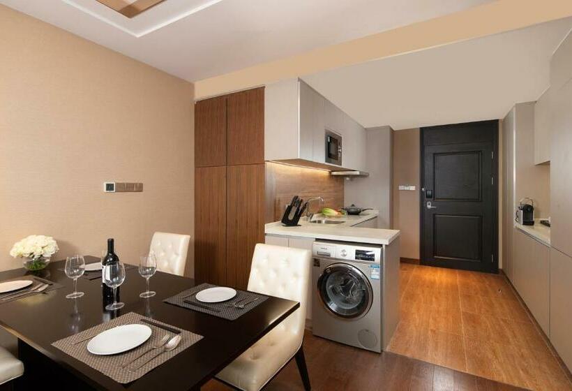 آپارتمان دلوکس 3 خوابه, Rocase Boutique Hotel Wuxi