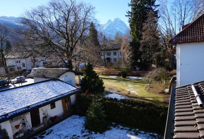 اتاق استاندارد یک تخته با بالکن, Gästehaus Brigitte