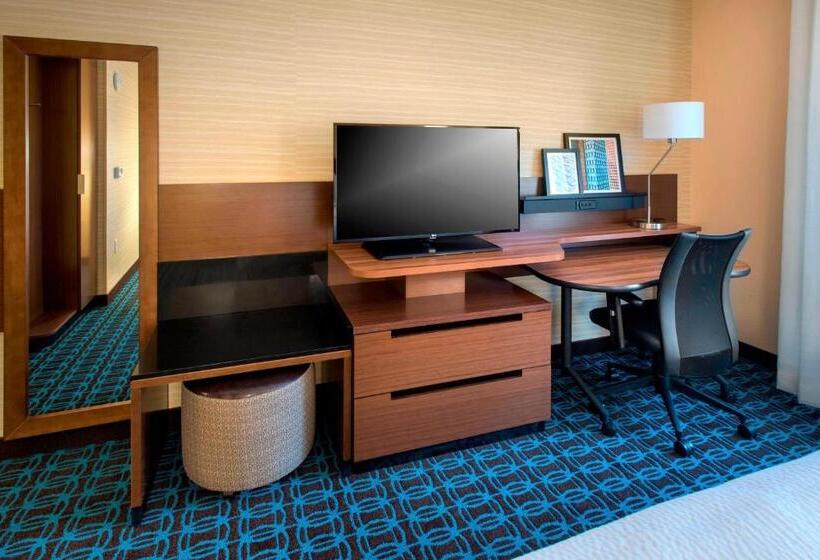 Люкс Адаптированный для Инвалидов, Fairfield Inn & Suites By Marriott Syracuse Carrier Circle