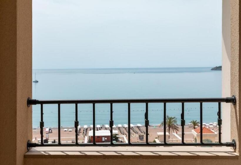اتاق استاندارد با بالکن و چشم‌انداز دریا, Porta Volta Residence