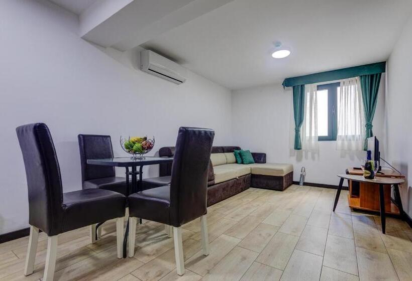 آپارتمان 1 خوابه با چشم‌انداز دریا, Porta Volta Residence
