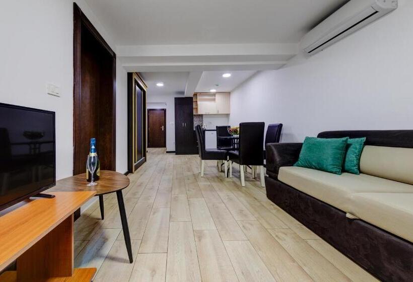 آپارتمان 1 خوابه با چشم‌انداز دریا, Porta Volta Residence