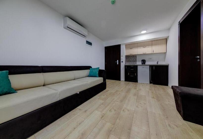 آپارتمان 1 خوابه با چشم‌انداز دریا, Porta Volta Residence