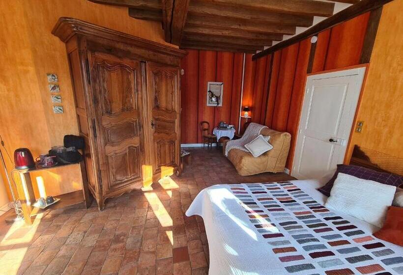 Номер Стандарт, Roulotte Confortable Avec Balcon En Bois, Climatisation Et Prêt De Vélos, Près Du Château De Sully
